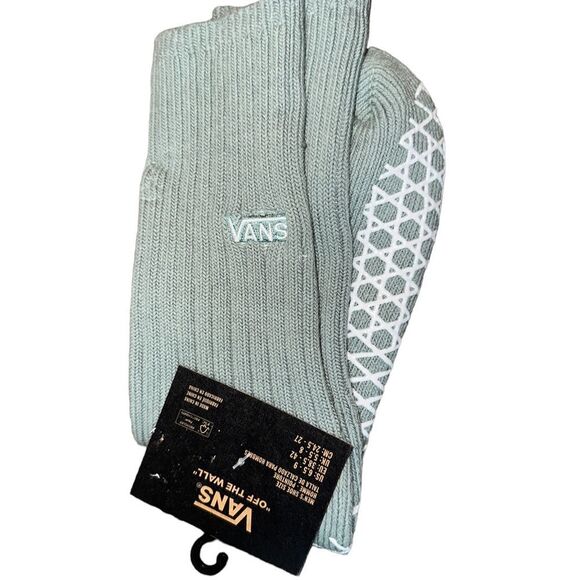 VANS MEN’S NWT COMFY CUSH CREW SIZE 6.5-9 85%cotton 13%poly 1%elastane 1%other - Picture 1 of 5